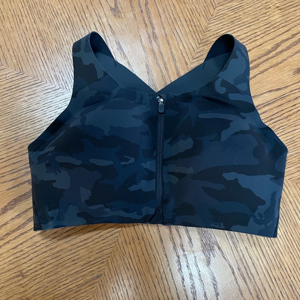 Lululemon Run Elite Front Zip Sports Bra